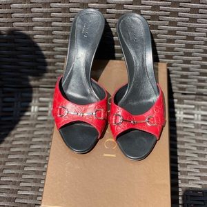 Gucci Guccissima Sandals. Brand new.